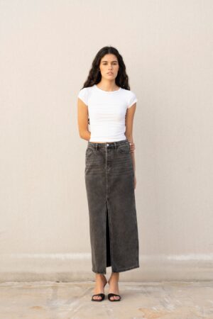 Falda Pepa Denim Noir