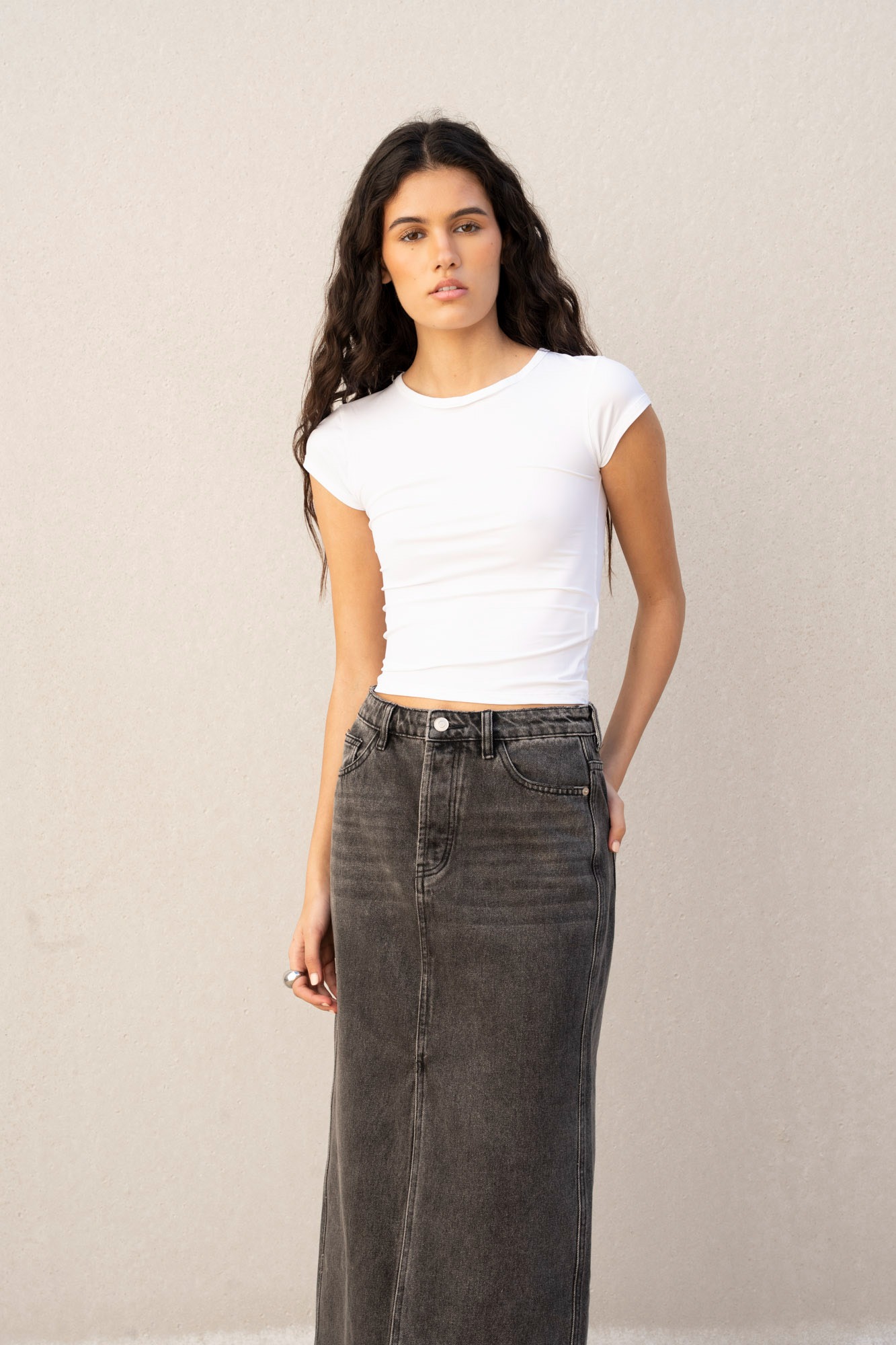 Falda Pepa Denim Noir - Imagen 5
