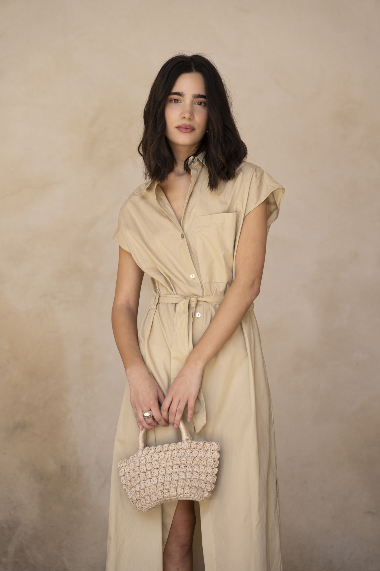 Vestido Pepa Duna Camisero - Imagen 4