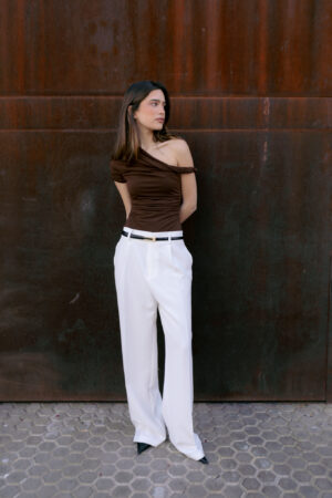 Pantalón Pepa Estructura Blanco