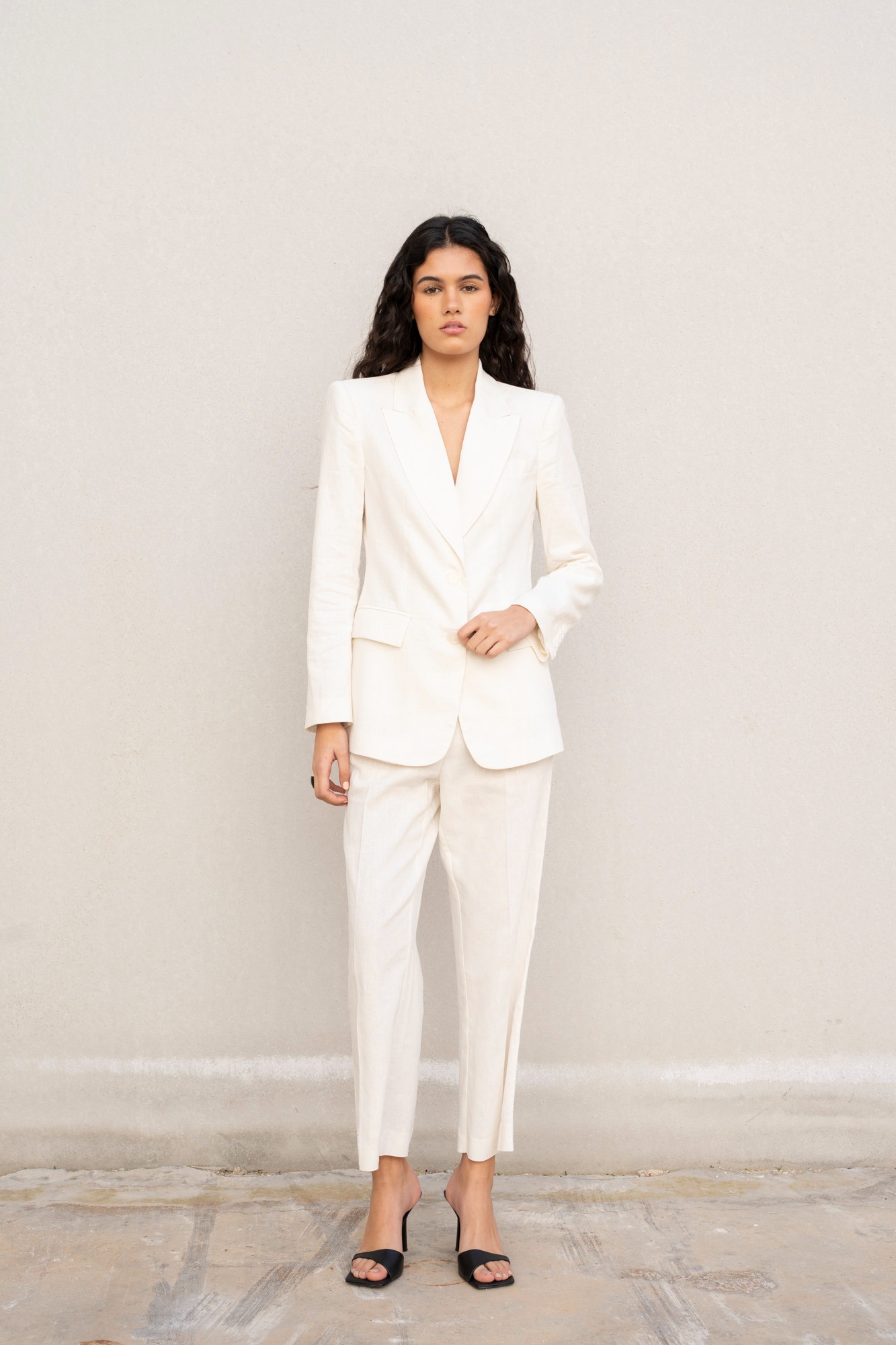 Blazer Pepa Lino Esencial