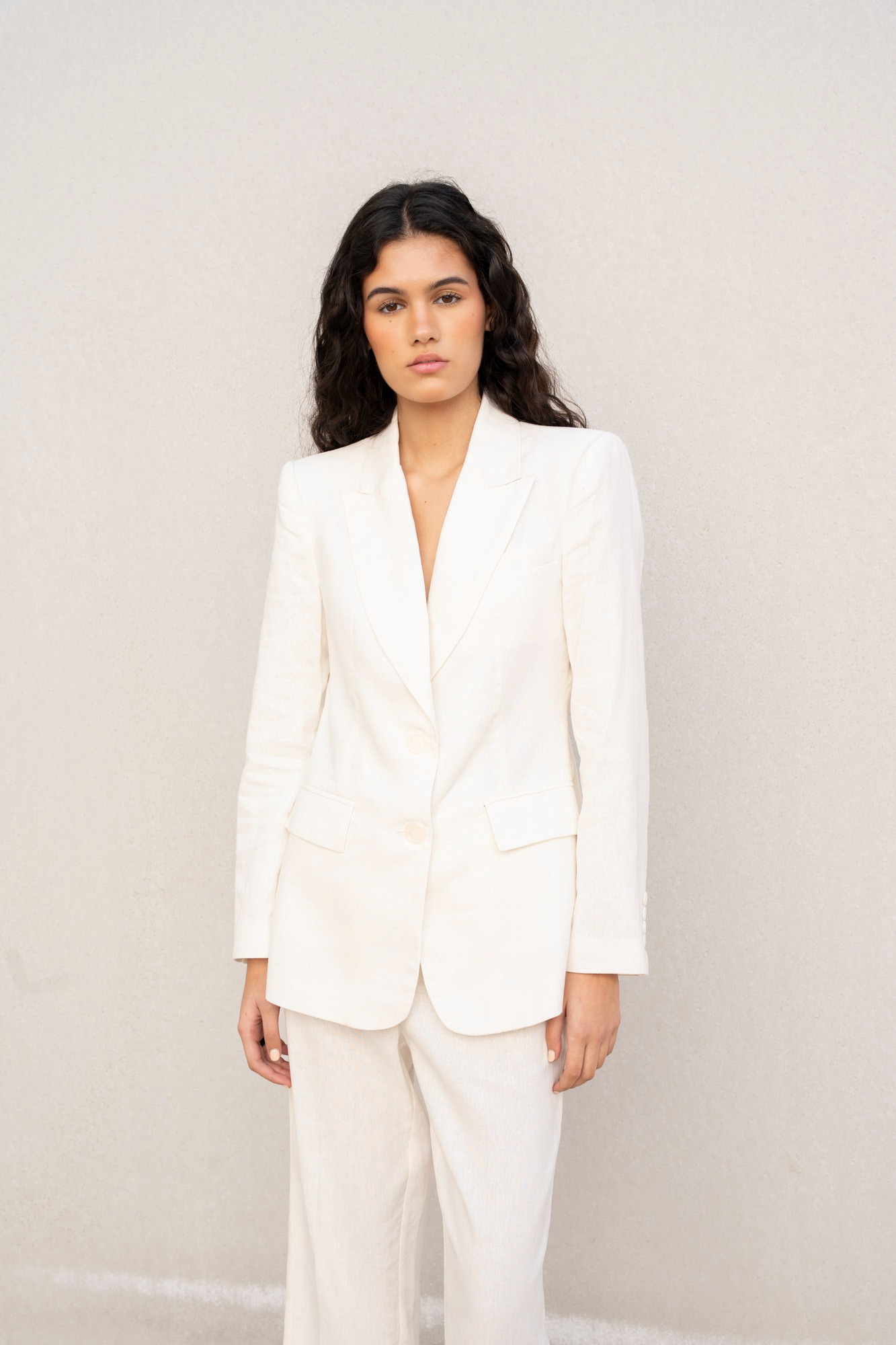 Blazer Pepa Lino Esencial - Imagen 3